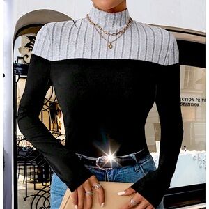 Decor Raglan Sleeve Mock Tee